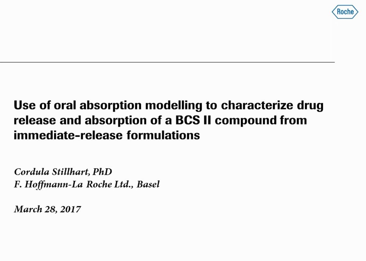 视频 | 采用口服吸收模型表征BCS II 速释制剂药物在体内的释放与吸收过程