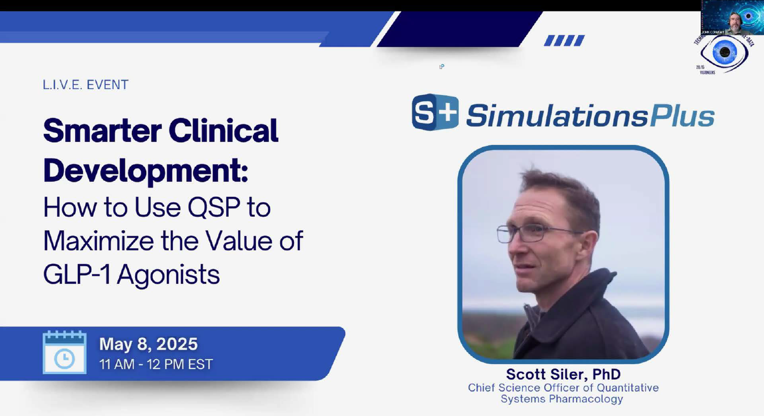 Video | Smarter Clinical Development: How to Use QSP to Maximize the Value of GLP-1 Agonists